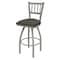 Holland Bar Stool Co 30" Swivel Bar Stool, Nickel Finish, Graph Chalice Seat 81030AN019 - alternate 1